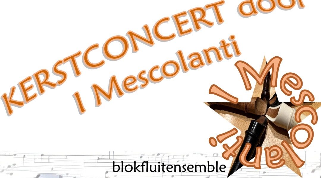 Kerstconcert I Mescolanti: 19|12, 19:30